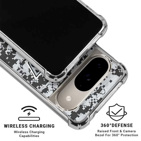 NHL Los Angeles Kings Camo Google Pixel 10 Clear Case